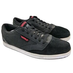 World Industries Radius Vintage Shoes Mens 13 Black Suede Skate Low Top Casual